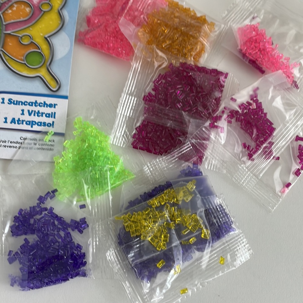 Stained Glass Activity Craft - The Original Makit & Bakit Suncatcher Beads - Picture 3 of 4